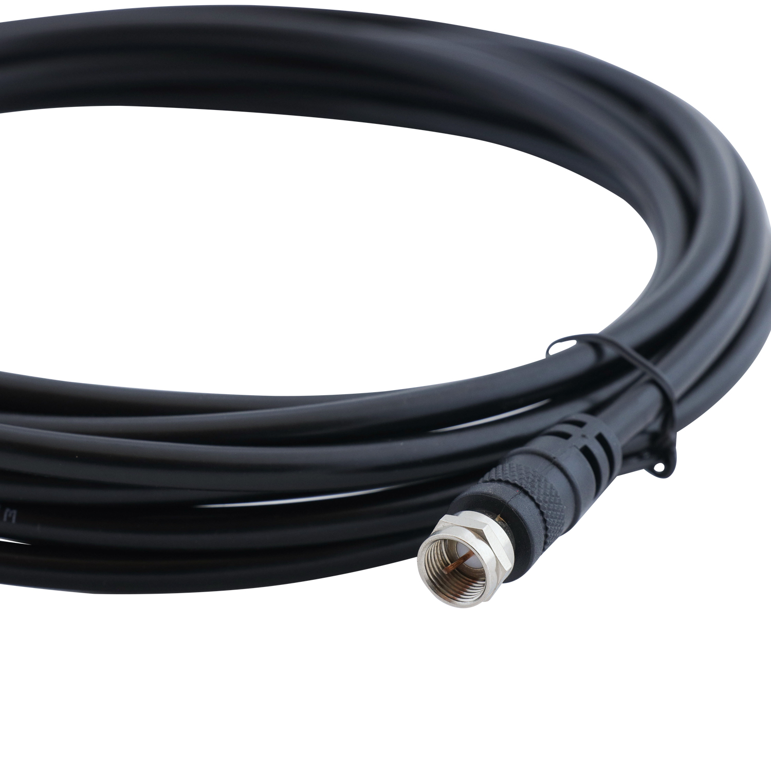 F公头和F公头接RG59同轴电缆组件